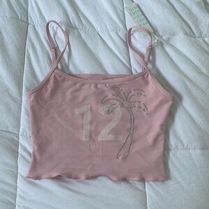 Frankie’s bikinis “Meg” Tankini Bikini Top - Homecoming